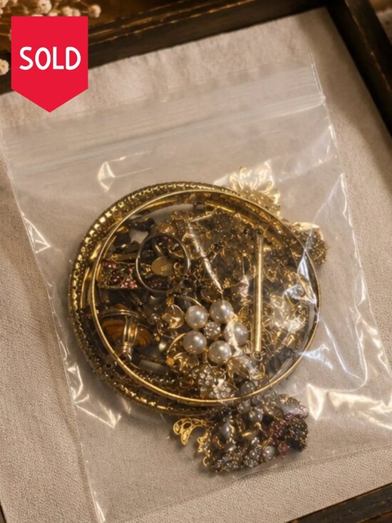 Jewelry - Gold Tone Jewelry Mystery Bundle | Wearable Vintage & Modern Costume Jewelry